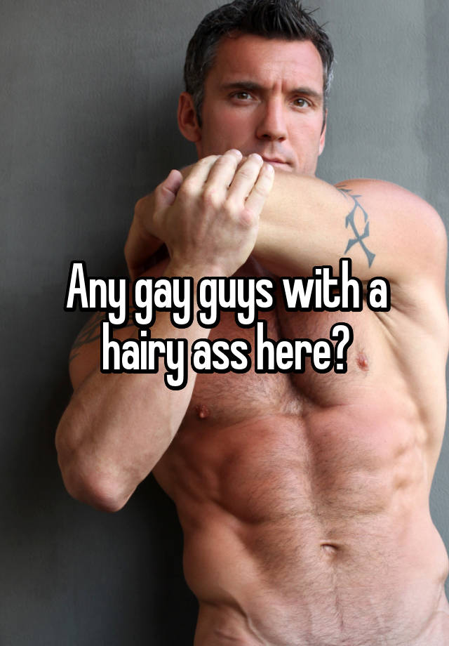 Gay Men Hairy Bubble Butt